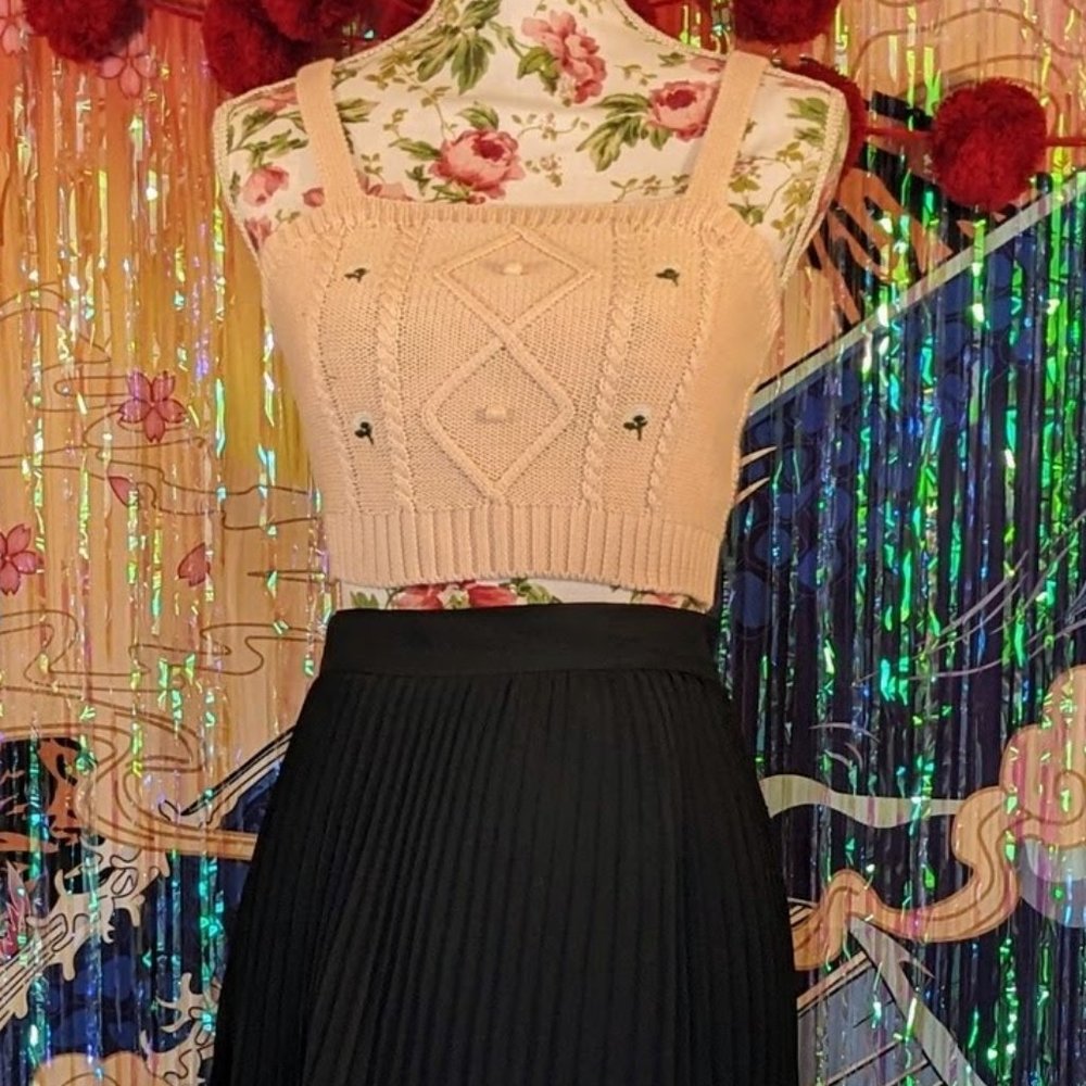 Wild Fable Crochet Top - S